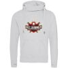 Cross neck hoodie Thumbnail