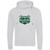 Cross neck hoodie Thumbnail
