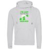 Cross neck hoodie Thumbnail