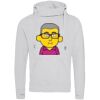 Cross neck hoodie Thumbnail