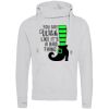 Cross neck hoodie Thumbnail