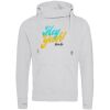 Cross neck hoodie Thumbnail
