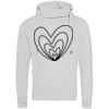 Cross neck hoodie Thumbnail