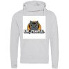 Cross neck hoodie Thumbnail