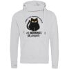 Cross neck hoodie Thumbnail