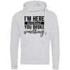 Cross neck hoodie Thumbnail
