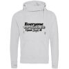 Cross neck hoodie Thumbnail