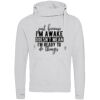Cross neck hoodie Thumbnail