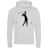 Cross neck hoodie Thumbnail