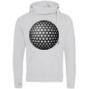 Cross neck hoodie Thumbnail