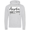 Cross neck hoodie Thumbnail
