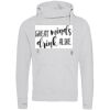 Cross neck hoodie Thumbnail