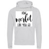 Cross neck hoodie Thumbnail
