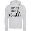 Cross neck hoodie Thumbnail