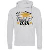 Cross neck hoodie Thumbnail