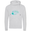 Cross neck hoodie Thumbnail